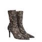 Brown Leather Ankle Boots