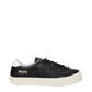 Black Leather Low Tops