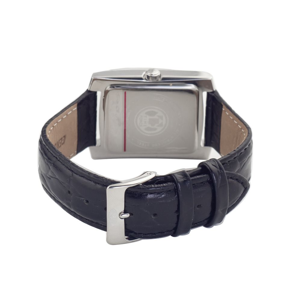 Black Leather Watch