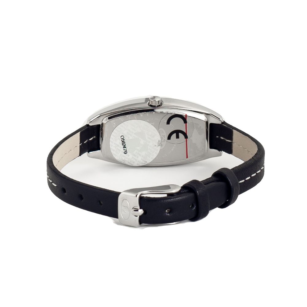 Black Leather Watch