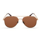 Gold Metal Sunglasses
