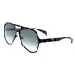 Brown Metal Sunglasses