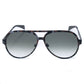 Brown Metal Sunglasses