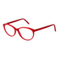 Red Unisex Optical Frames