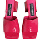 Pink Open Toe Block Heel Mules Sandals Shoes