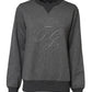 Gray DG Logo Embroidered Pullover Sweater