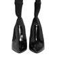 Black Stretch Stilettos Booties Socks Shoes