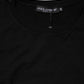 Black Short Sleeves Crew Neck Top T-shirt