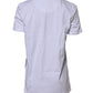 White Short Sleeves Crew Neck Top T-shirt