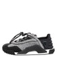 Black Gray NS1 Low Top Sneakers Shoes