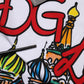 White DG Loves Moscow Cotton Crew Neck T-shirt