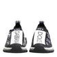 Black White Sorrento Low Top Sneakers Shoes