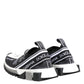 Black White Sorrento Low Top Sneakers Shoes