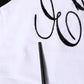 White Eleganza Cotton Crew Neck Tee T-shirt