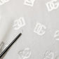 Off White Logo Monogram Ascot Collar Top