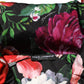 Multicolor Floral Hooded Puffer Coat Jacket