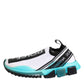 White Sorrento Slip On Low Top Sneakers Shoes