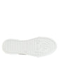 White Pink Canvas Low Top Sneakers Shoes