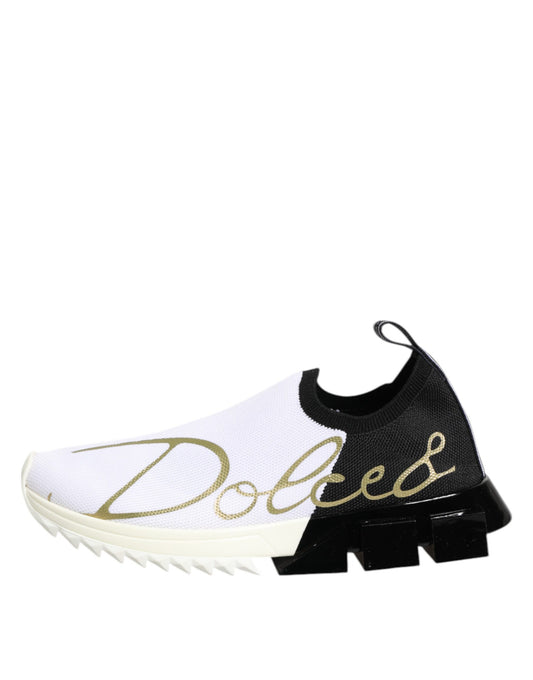 White Black Low Top Sorrento Sneakers Shoes