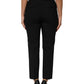 Black Wool HighWaist Tapered Trouser Pants
