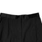 Black Wool HighWaist Tapered Trouser Pants