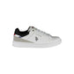 White Polyester Sneaker