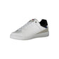 White Polyester Sneaker
