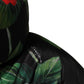 Multicolor Floral Puffer Coat Full Zip Jacket