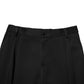Black Acetate HighWaist Tapered Trouser Pants
