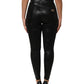Black High Waist Skinny GRACE Denim Jeans