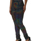 Multicolor Sequined Leggings Trouser Pants