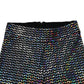 Multicolor Sequined Leggings Trouser Pants