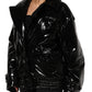 Polyester Black Quilted Puffer Coat  Jacket
