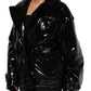 Polyester Black Quilted Puffer Coat  Jacket