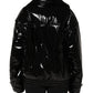 Polyester Black Quilted Puffer Coat  Jacket