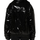 Polyester Black Quilted Puffer Coat  Jacket