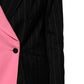 Multicolor Patchwork Embellished Coat Jacket