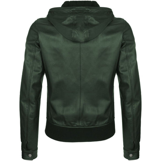 Green Lambskin Jacket