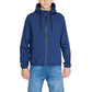 Blue Polyamide Jackets & Coat