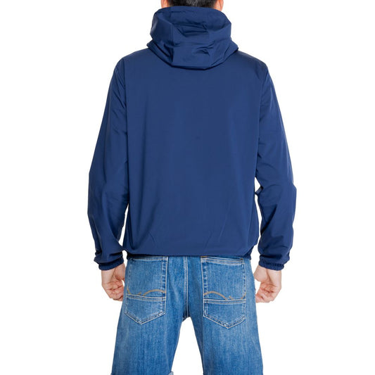 Blue Polyamide Jackets & Coat