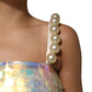 Multicolor Sequin Holographic Mini  Dress