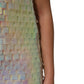 Multicolor Sequin Holographic Mini  Dress