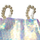 Multicolor Sequin Holographic Mini  Dress