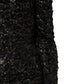 Black Sequin Bouclé Tweed Sheath Dress