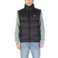 Black Polyamide Sleveless Jacket