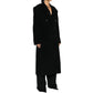 Cashmere And Wool Cinched Coat