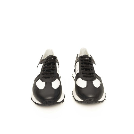 Black Calfskin Men Sneaker