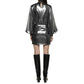 Abelia Laminated Mini Dress