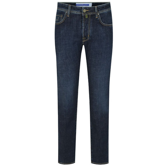 Blue Cotton Jeans & Pant