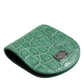 Green Exotic Skin Coin Condom Case Holder Pocket Wallet